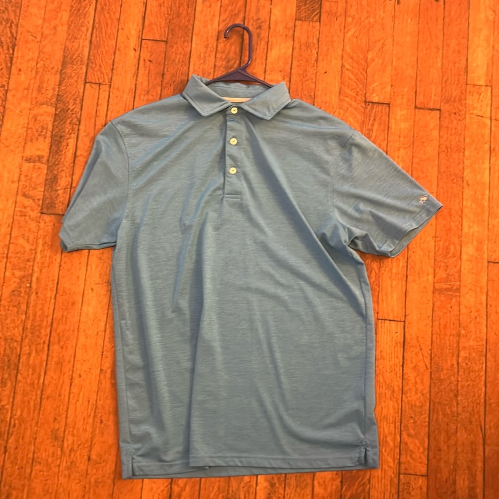 Fish hippie polo shirt